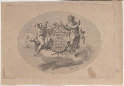 بطاقة تجارية لـ William Sharp ، Engraver ، القرن التاسع عشر. بواسطة ويليام شارب