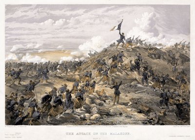 الهجوم على معقل Malakoff في 7 سبتمبر 1855 ، 1855 بواسطة وليام كريميا سيمبسون