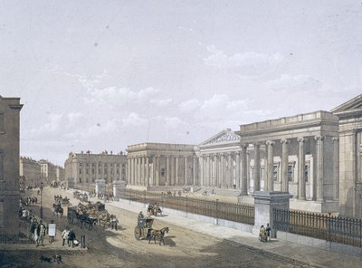 المتحف البريطاني ، هولبورن ، لندن ، 1852 بواسطة وليام سيمبسون