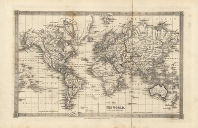 Map of the World بواسطة وليام سميلي