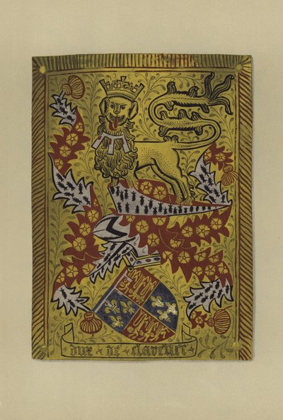 السير جورج بلانتاجنيت إيرل وارويك وساليسبري ودوق كلارنس 1461-1477-8 (كروموليثو) بواسطة وليام سانت جون هوب