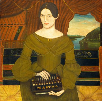 مارثا، حوالي عام 1835 (زيت على قماش) بواسطة وليام ستيفن كولمان