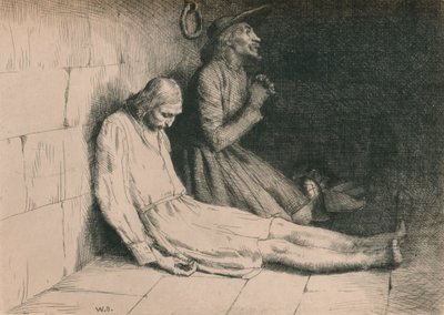 مسيحي ورجائي في الزنزانة ، c1916 بواسطة وليام ستراند