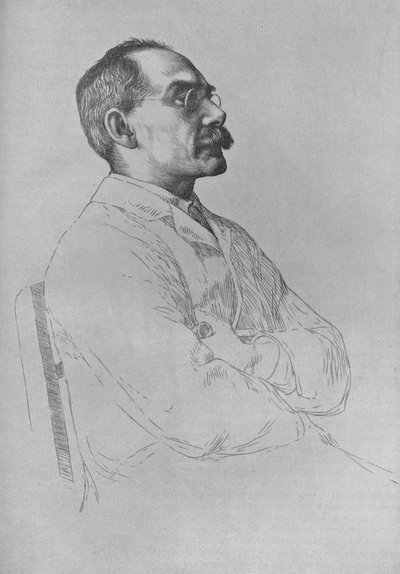 صورة لروديارد كيبلينج ، 1898 ، 1906 بواسطة وليام ستراند