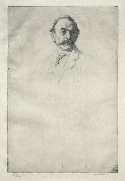 توماس هاردي ، رقم 1 ، 1893. بواسطة وليام ستراند