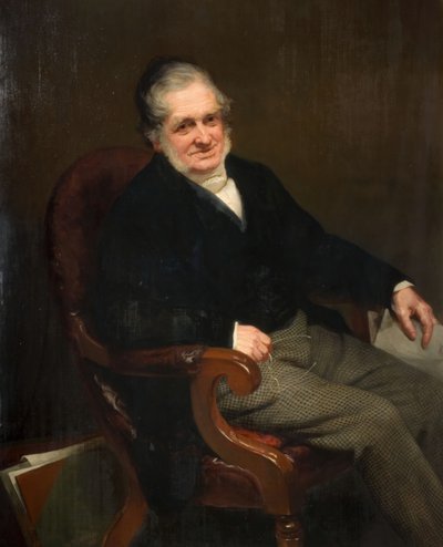 صورة صموئيل لاينز 1778-1863 ، 1863. بواسطة وليام توماس رودين