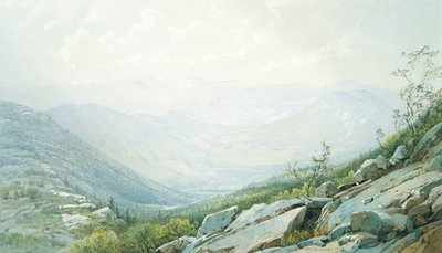 نطاق جبل واشنطن ، من جبل كيرسارج ، 1872. بواسطة وليام تروست ريتشاردز