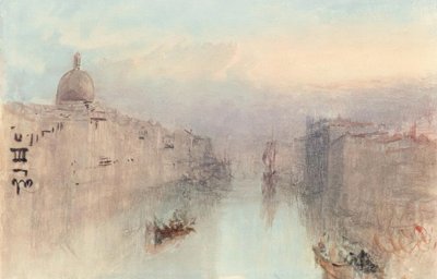 القناة الكبرى وسان سيميوني بيكولو بواسطة جوزيف مالورد وليام تورنر