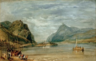 Rolandseck ، نوننويرث و Drachenfels بواسطة جوزيف مالورد وليام تورنر