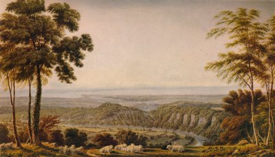منظر من ويند كليف ، بالقرب من تشيبستو - الصباح ، c1820 ، 1938 بواسطة جوزيف مالورد وليام تورنر