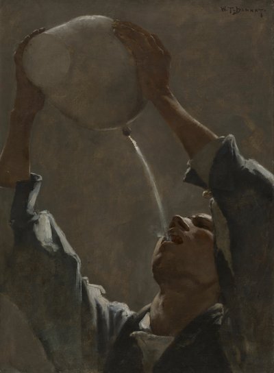 دراسة لمهرب أراغوني ، 1881. بواسطة وليام تيرنر دانات