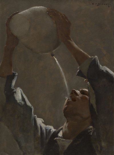 دراسة عن "مهرب أراغوني" ، 1881 بواسطة وليام تيرنر دانات