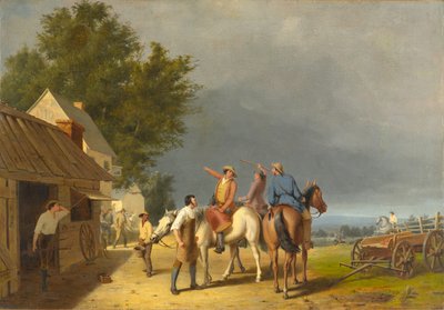 أول خبر لمعركة ليكسينجتون ، 1847 بواسطة وليام تيل راني