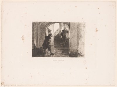 محاولة اغتيال الأمير ، 1584 الاعتداء على الأمير (العنوان على الشيء) بواسطة جورج فريدريك فيلسنج