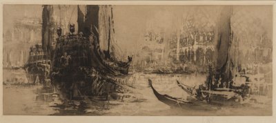 البندقية البندقية (النقش و aquatint) بواسطة وليام والكوت