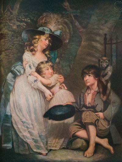 شابة تشجع الكوميدي المنخفض ، c1786-1826 ، 1919 بواسطة وليام وارد