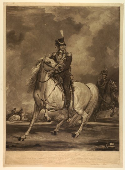 تم تثبيت Hetman Count Platoff على شاحنه المفضل بواسطة وليام وارد