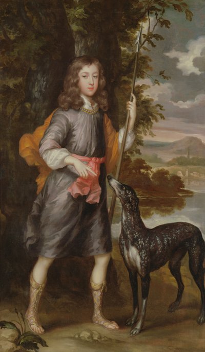 صبي رمح و كلب ، ج .1685 بواسطة وليام ويسينج أو ويسيميج
