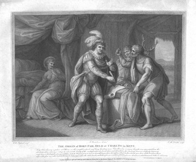 أصل معرض القرن ، عقد في تشارلتون في كينت ، c1803 بواسطة وليام وين ريلاند