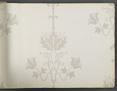 نموذج من كتاب ورق الحائط قبل عام 1917 (طباعة) بواسطة وليام وشركاه موريس