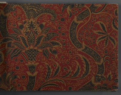 نموذج من كتاب ورق الحائط قبل عام 1917 (طباعة) بواسطة وليام وشركاه موريس