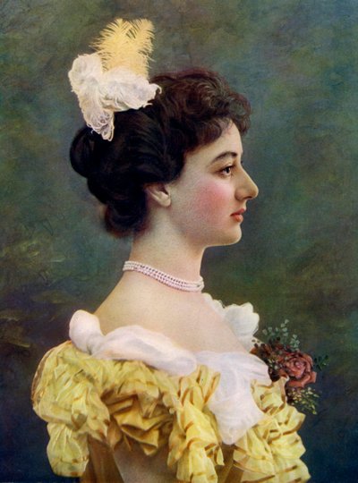 مود هوفمان ، ممثلة ، 1899-1900. بواسطة وليام ودانيال داوني