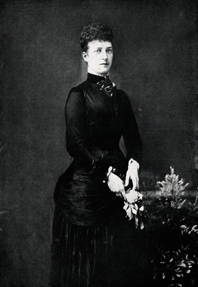 الملكة ألكسندرا في عام زفافها الفضي ، 1888 1911 بواسطة William and Daniel Downey