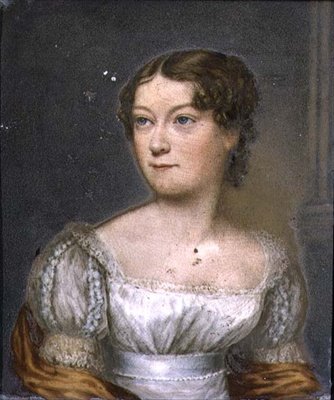 سيلينا فيتزهيربيرت ، حوالي عام 1817 (أردواز) بواسطة وليام الأكبر كوردن