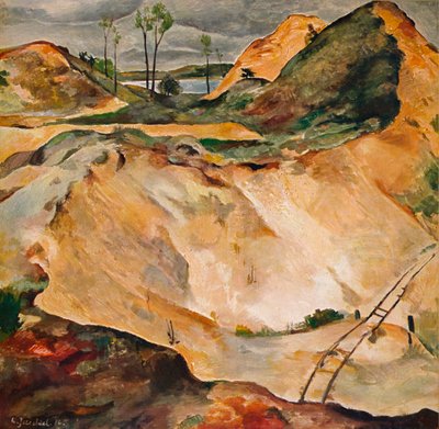 "حفرة الرمل" ، عام 1921 بواسطة ويلي جايكيل