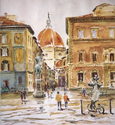 206 Piazza SS Annunziata ، المقاصة المطر بواسطة ويلسون كلايف