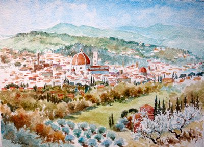 954 الربيع ، من S. Domenico di Fiesole بواسطة ويلسون كلايف