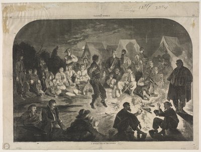 غرامة Bivouac على Potomac ، 1861. بواسطة وينسلو هومر