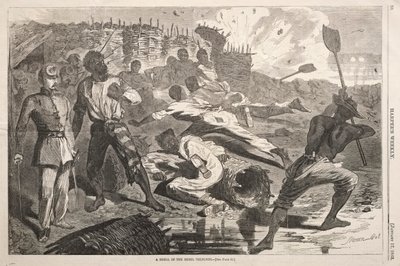 قذيفة في خنادق المتمردين 1863. بواسطة وينسلو هومر