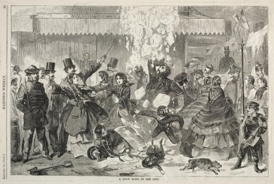 زلاجة ثلجية في المدينة ، 1860. بواسطة وينسلو هومر