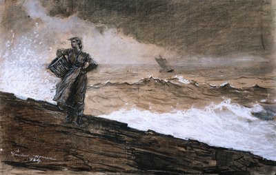 في أعالي البحار ، 1884 بواسطة وينسلو هومر