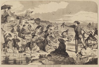 أغسطس في البلاد - شاطئ البحر ، تم نشره عام 1859. بواسطة وينسلو هومر