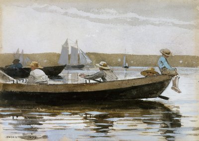 الأولاد في دوري ، 1873. بواسطة وينسلو هومر