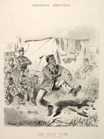 اسكتشات الحملة: كوكبنا جولي ، 1863. بواسطة وينسلو هومر