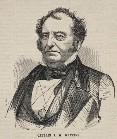 كابتن جي دبليو واتكينز ، 1857. بواسطة وينسلو هومر