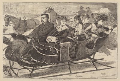 أجراس عيد الميلاد ، تم نشره عام 1869. بواسطة وينسلو هومر