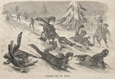 الساحل خارج الأبواب ، 1857. بواسطة وينسلو هومر