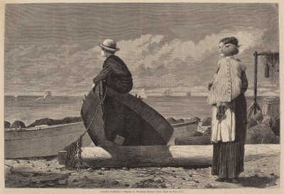 مجيء أبي! ، تم نشره عام 1873. بواسطة وينسلو هومر