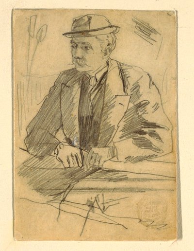 رسم
رسم، بورتريه لرجل، 1869 بواسطة وينسلو هومر