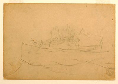 رسم، دوري مليء بالرجال، 1881-1882 بواسطة وينسلو هومر