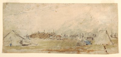 رسم، معسكر للجيش، 1862 بواسطة وينسلو هومر