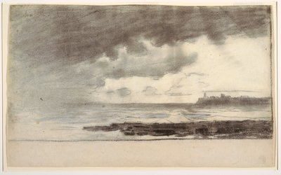رسم، خليج في كولركوتس، إنجلترا، 1881 بواسطة وينسلو هومر