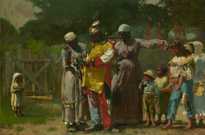 خلع الملابس للكرنفال 1877. بواسطة وينسلو هومر