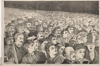 أعمال حريق في ليلة الرابع من يوليو 1868. بواسطة وينسلو هومر