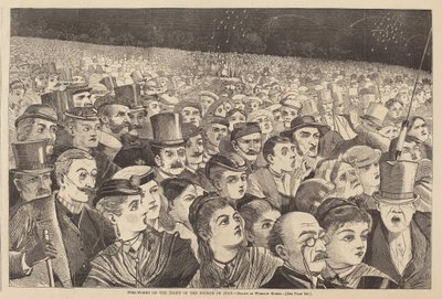 تم نشر أعمال النار في ليلة الرابع من يوليو عام 1868. بواسطة وينسلو هومر