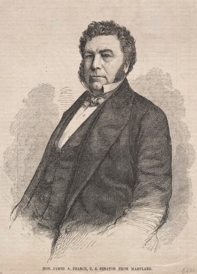 عزيزي. جيمس أ.بيرس ، عضو مجلس الشيوخ الأمريكي عن ولاية ماريلاند ، 1859. بواسطة وينسلو هومر